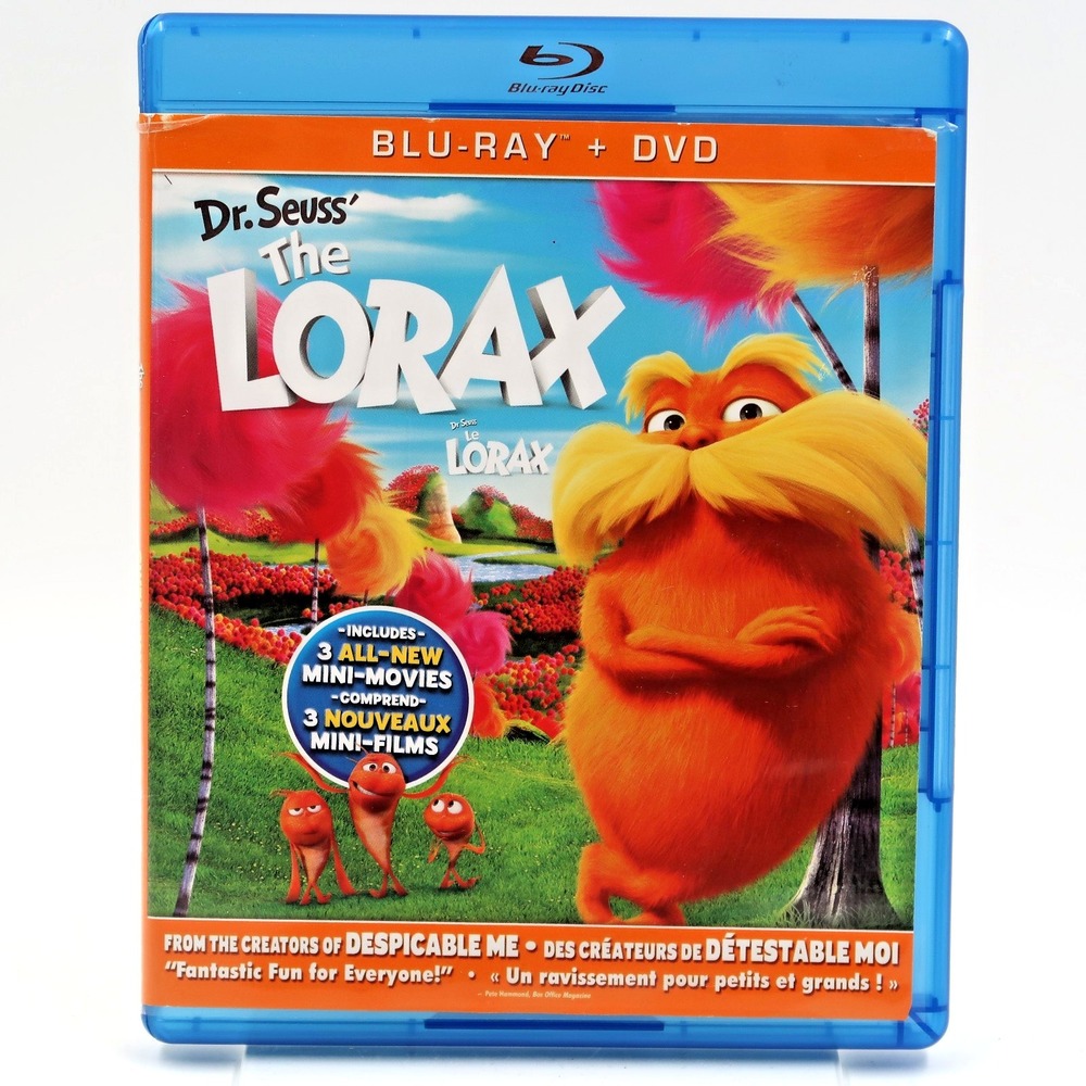 Dr. Seuss' The Lorax Combo Pack (Two Discs: Blu-ray + DVD)